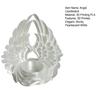 Small Candle Container 3D Printed Angel Wings Tealight Holder, Wing Shape Candlestick, Stand Romantic Ornament for Bedroom Wedding Table Decor Modern