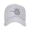 Fashion Daf Logo Curved Brim Baseball Cap Trendy Matching Luxury Woman Hat