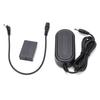 LPE17 Dummy Battery with AC Power Supply Adapter Fully Decoded for Canon M3 M5 M6 Camera