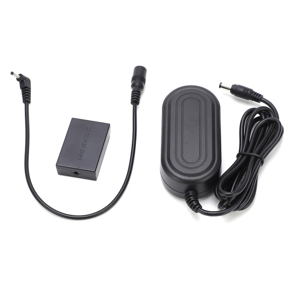 LPE17 Dummy Battery with AC Power Supply Adapter Fully Decoded for Canon M3 M5 M6 Camera