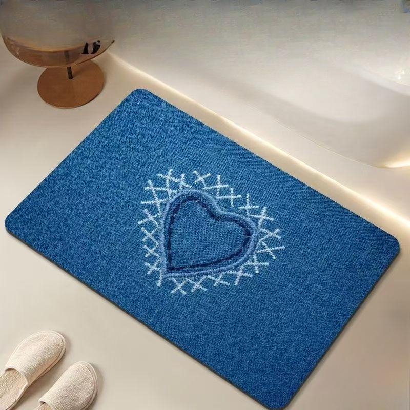 Bathroom absorbent diatom mud toilet  doormat toilet toilet floor mat toilet carpet