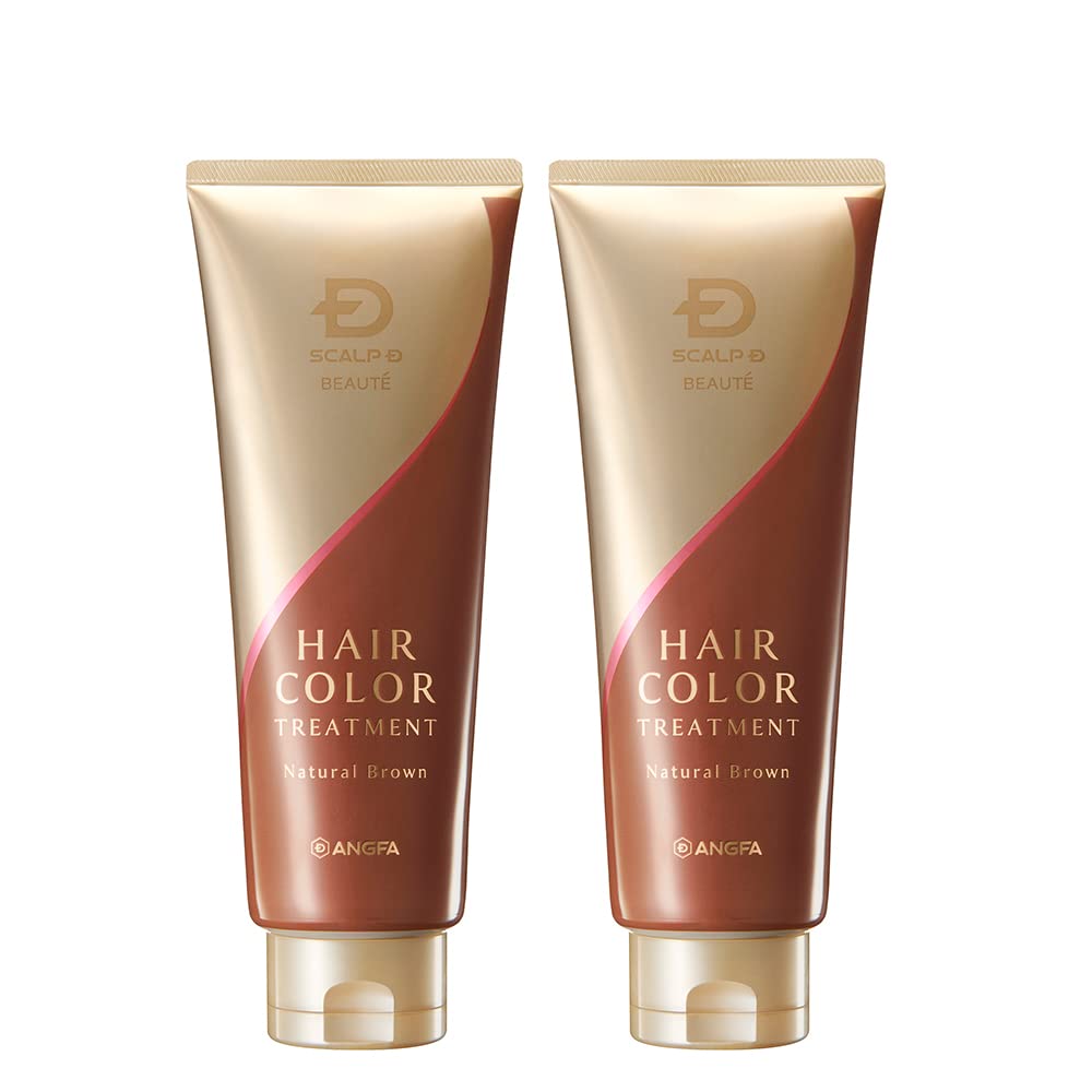 

Scalp D Beaute Краска для волос Натуральный серый при уходе за волосами, Коричневый, 2 шт. [Для волос] [Глубокое окрашивание] [Для женщин] [Салонный финиш] [Легко дома] [Объем]