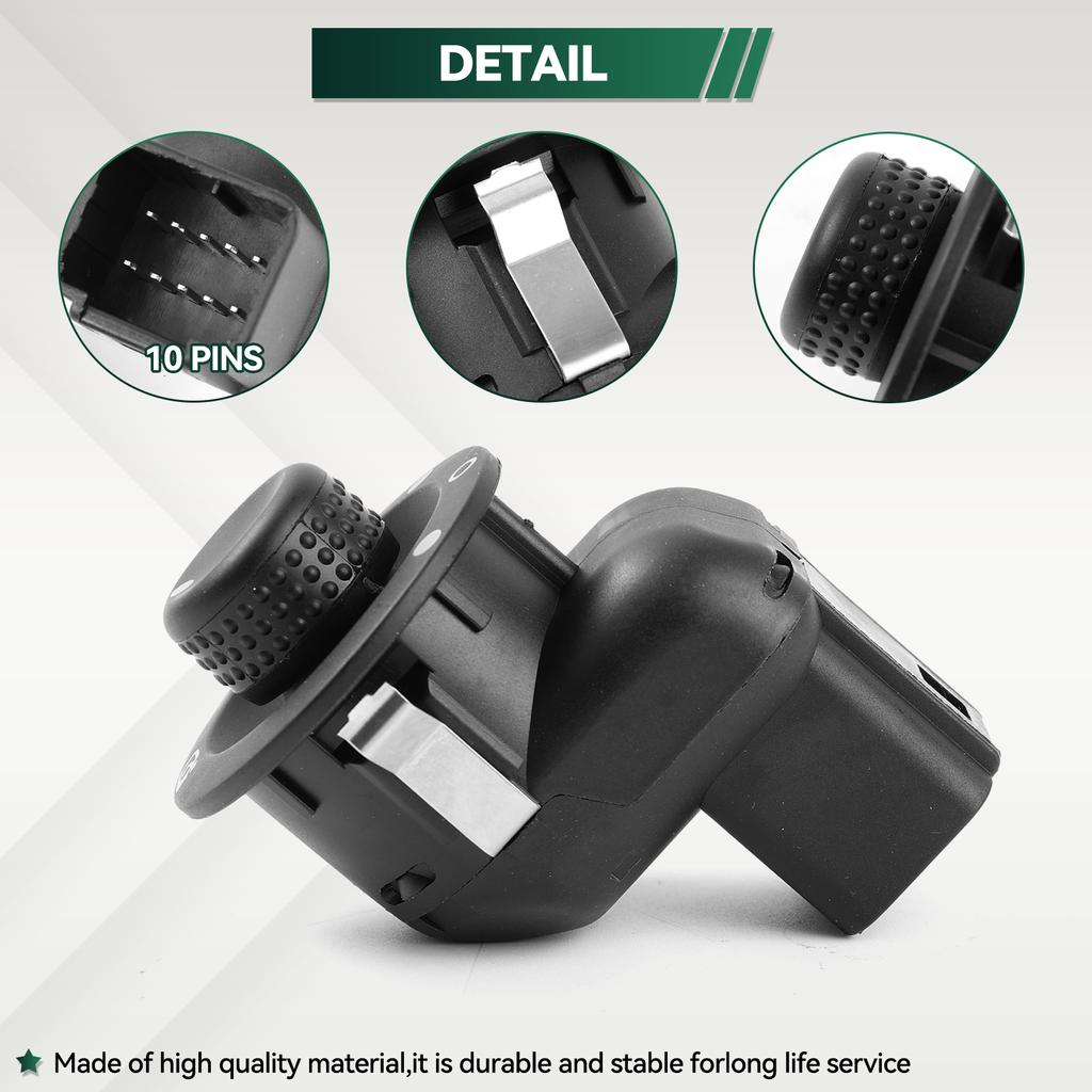 Tlačítko nastavení elektrického ovládání zrcátek do auta 8200676533 109014 8200109014 Pro Renault Clio III Laguna II Megane 2