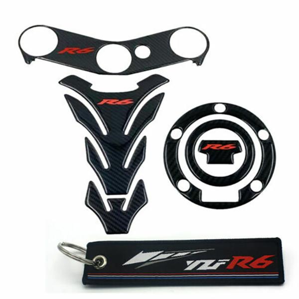 

Наклейка-накладка для YAMAHA YZF R6 Triple Tree Top Clamp, верхняя защита