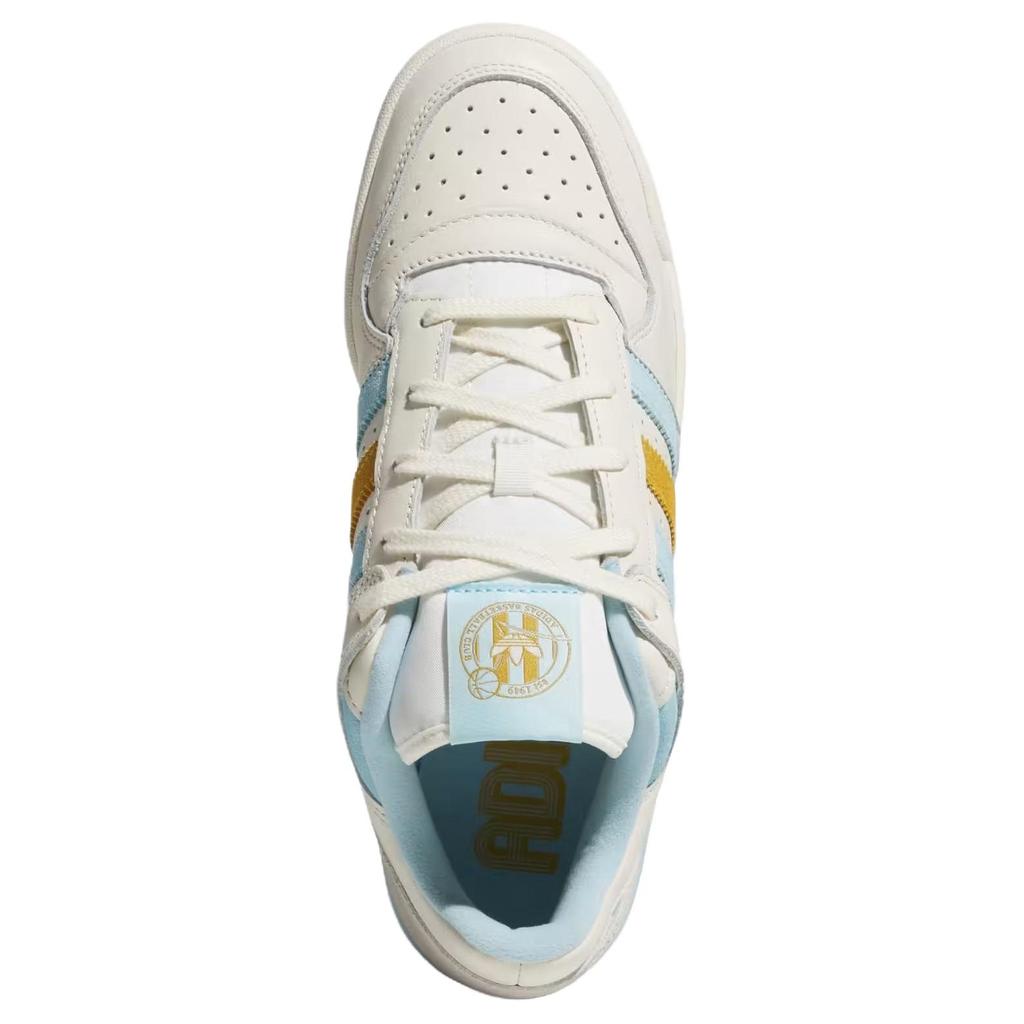 adidas Originals FORUM CL Low Top Skateboard Shoes Unisex White Blue JQ4469