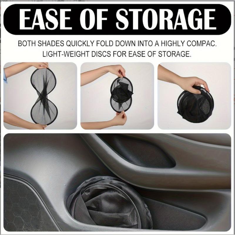 2/4PCS Car Sunshade Sun UV Protection,sun shade for car window,car window shade With 4 suction cups, Universal Automotive