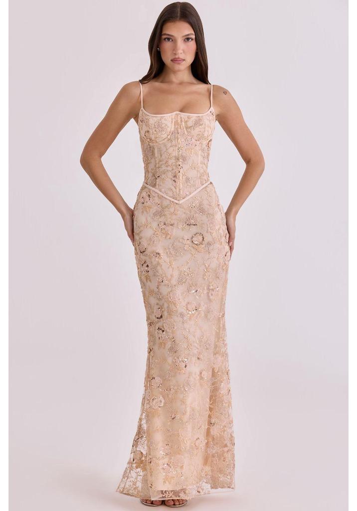 2026 Abito Elegante con Lacci e Schiena Scoperta Slim-fit da Donna