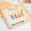 Wooden Shape Color Match Board For Kids Educational Toy For Toddlers