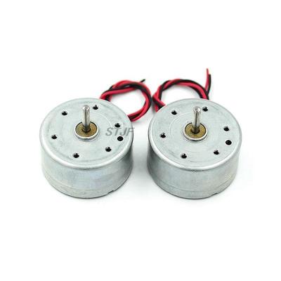Motor CC 1,5V 3V 4,5V 5V 6V Motor CC Micro 300 Motor Solar Para Brinquedos DIY Plugue de 2 Pinos Espaçamento Motores de Escova 2MM 2 Fios