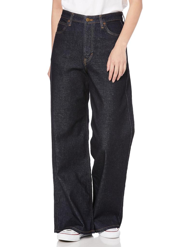Lee Standard Wardrobe Stretch Denim Size S Jeans, Wide-leg Pants, Women's,