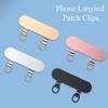 Stainless Steel Phone Lanyard Patch Clips Ultra-thin Phone Lanyard Connecter Metal Gasket
