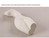 Nordic White Ceramic Human Body Art Vase - Decorative Sculpture for Home