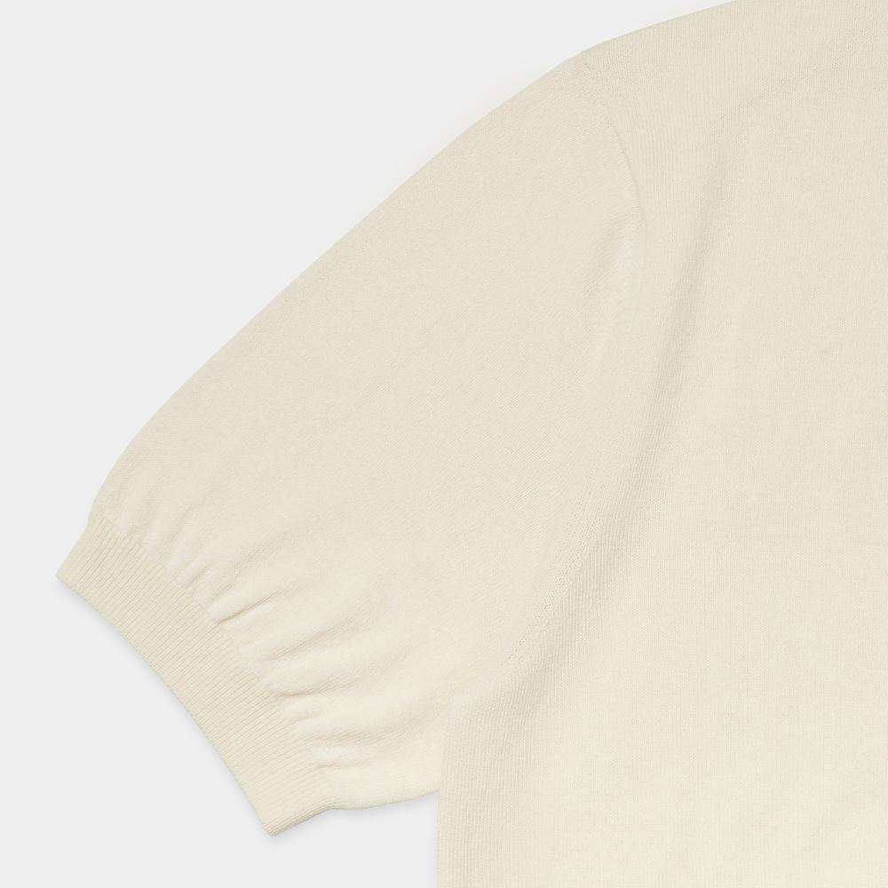 VERNO 24Ss Essential Polo Knit Ivory