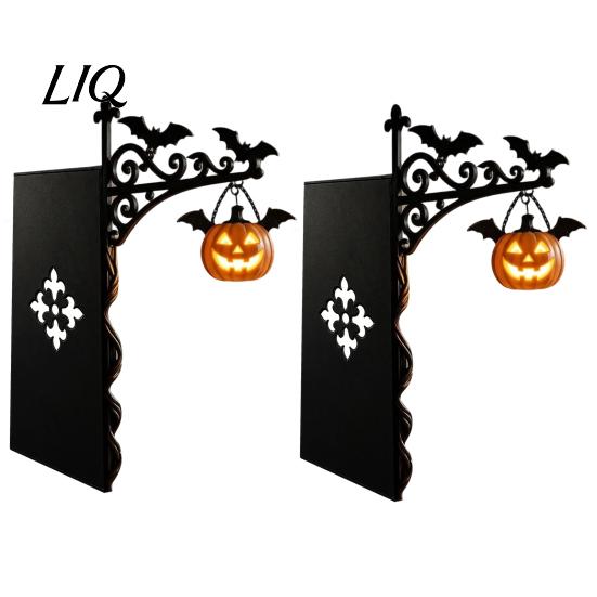 Small Decorative Night Light Halloween Library Lantern, Gothic Bookshelf Lamp, Vintage LED Dark Academia Room Decor Book Nook for Bookworms,