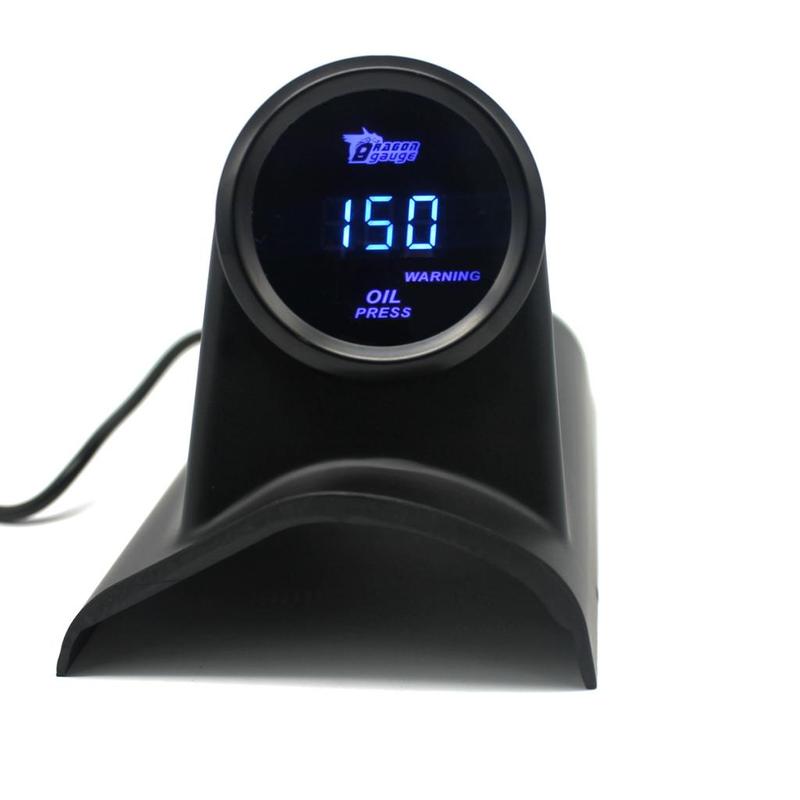 Universal 52mm Dual Racing Gauge Holder ABS Pod Dash Mount for Car Meter Kit Left Hand Driver