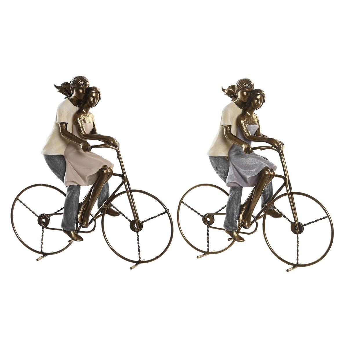 

Декоративная фигурка DKD Home Decor 24,5 x 10 x 25,5 см Разноцветная пара (2 единицы) TU прозрачный