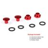 1 set 90101-SR3-000 90101SR3000 Rear Glass Strut Hardware Kit For 1992 1993 1994 1995 Honda Civic 3Dr Hatchback EG6 CRV