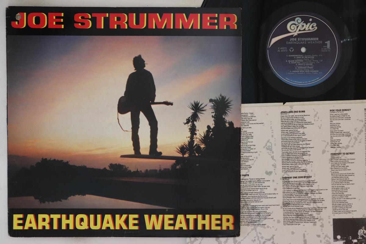 米LP Joe Strummer Earthquake Weather FE45372 EPIC /00260 Joe Strummer – Earthquake Weather – Cassette (Album), 1989