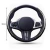 2pcs Carbon Fiber Non-Slip Steering Wheel Cover Car Accessories For Buick Regal GS GL6 GL8 Avenir Lacrosse Riviera Envision Lesabre Velite
