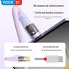 ROCK Z21 100W Type-C to Type-C Transparent Fast Charging Cable