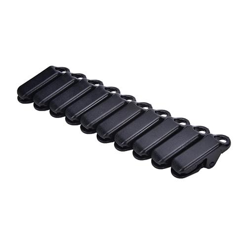 10 X Awning Clamp Tarp Clips Snap Hangers Tent Camping Survival Tighten Tool