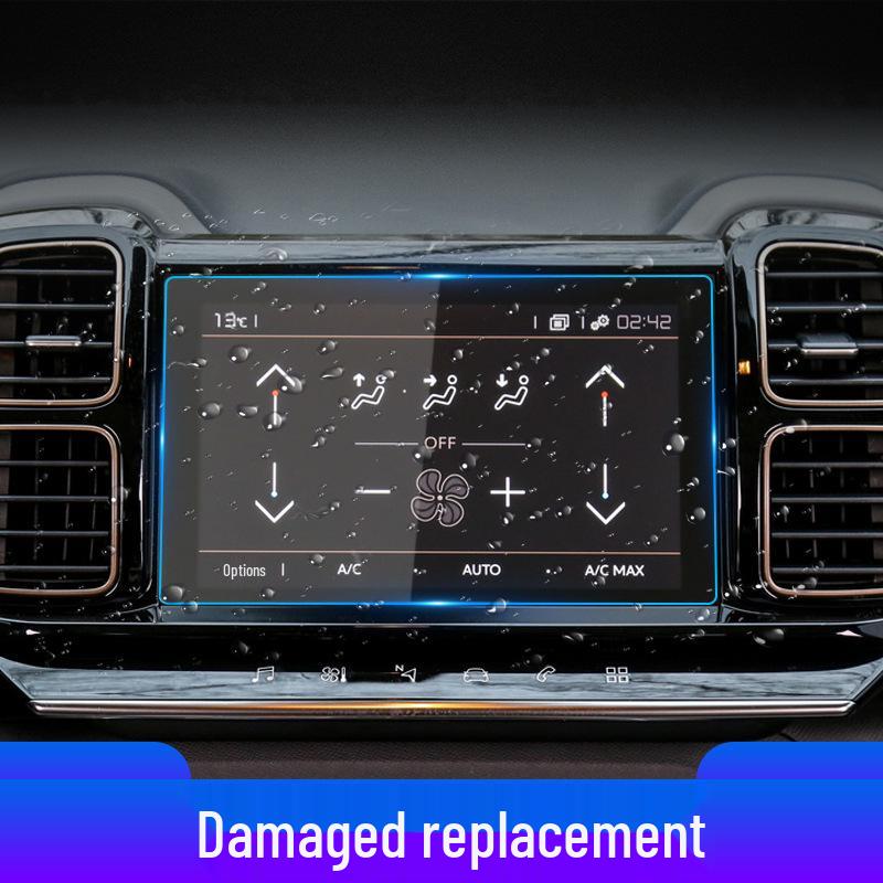 Citroen C5X Navigation Tempered Film: Center Console Protective Screen for C4I