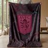 Aston Villa Football Soft Flannel Fleece Blanket Lightweight Cozy Warm Throw Blanket For Sofa Bed Home Decor