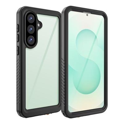 IP68 Waterproof Case for Samsung Galaxy S26 Plus, Redpepper, Black
