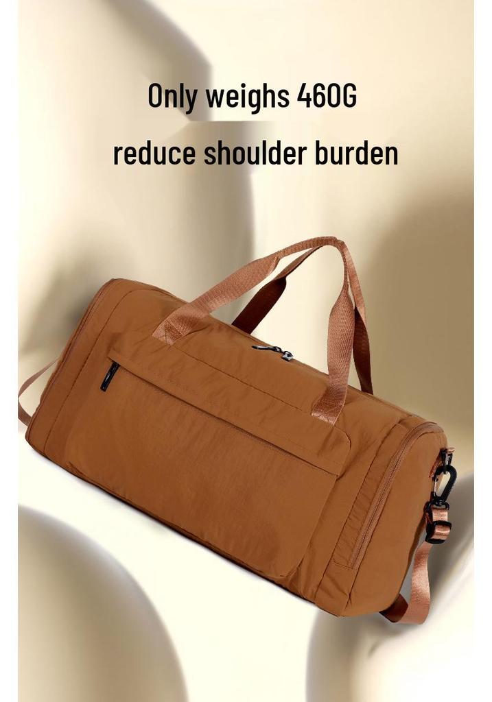 2026 Wear-Resistant Large Capacity Sports Travel Bag: Lightweight, Simple Design for Commuting, Fitness, and Business Trips
