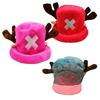 Brdwn Piece Unisex Tony Chopper Cosplay Kostüm Hut Cartoon Mütze