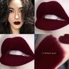 Lipstick Fashion Goth Classy Cow Blood Color Retro Matte Dark Red Cherry Burgundy Lipstick Waterproof Sweat-Proof
