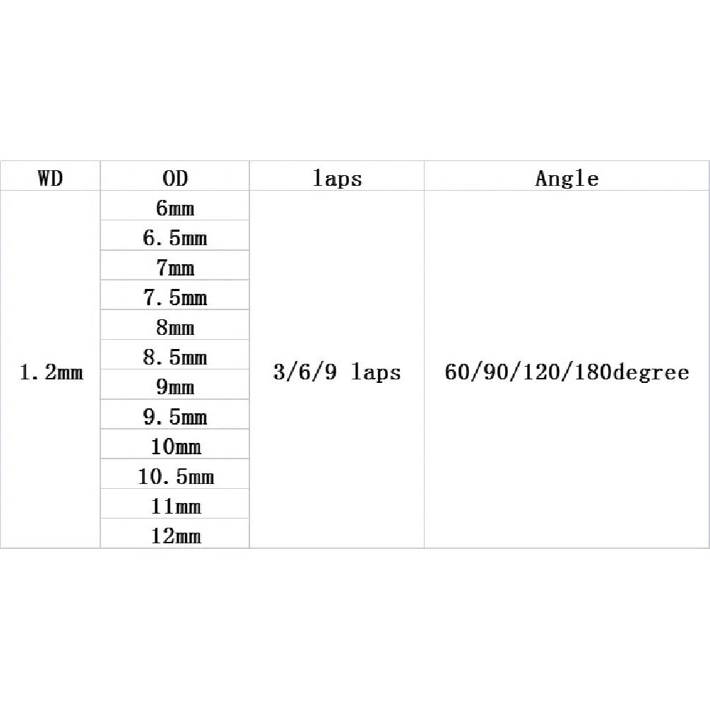 Wre Diameter 0.8mm Right-handed Single Button Torsion Spring V-shaped Spring Torsion Spring Angle 180/120/90/60 Degree