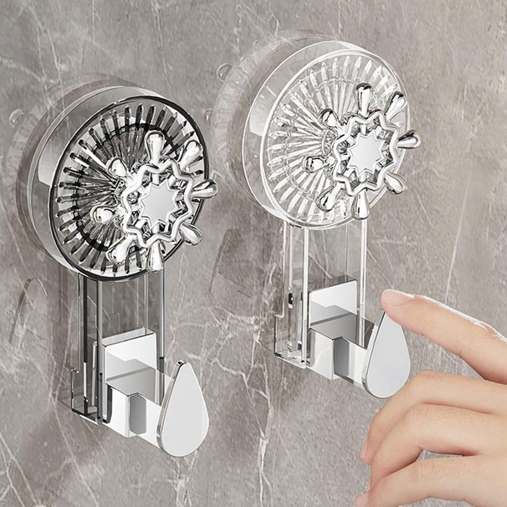 1/5Pcs Heavy Duty Vacuum Hook Waterproof Shower Hooks Suction Cup Hooks  for Bathroom Kitchen Decor
