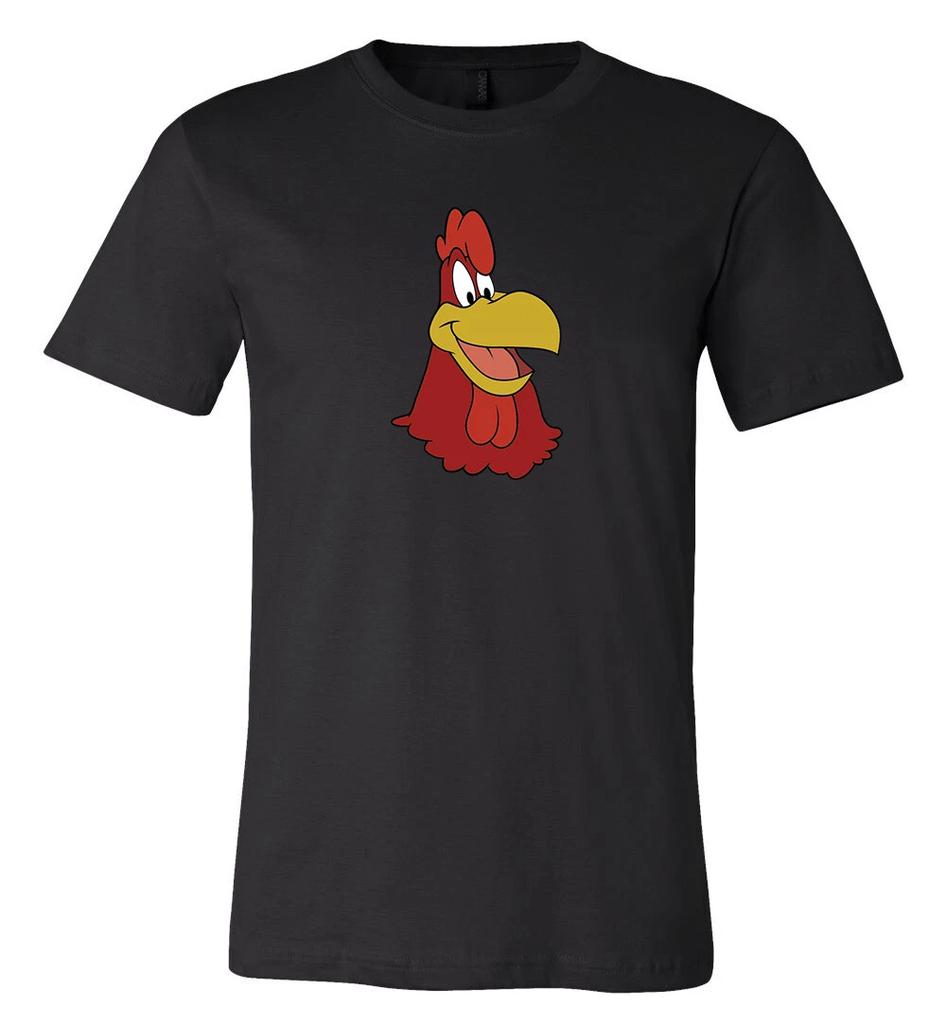 Camiseta con logo de cabeza de Foghorn Leghorn 6 Tallas S-5XL ¡Envío rápido!