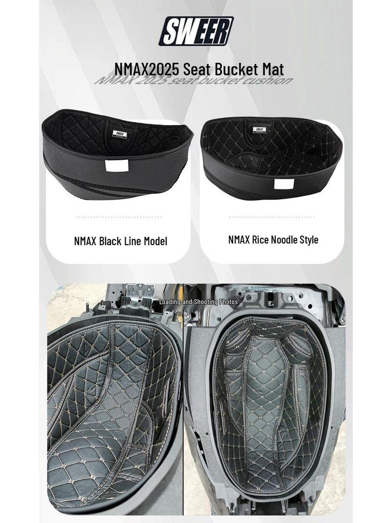 Yamaha NMAX155 Sitzauflage & Fußrastenpolster für Motorrad-Modifikation