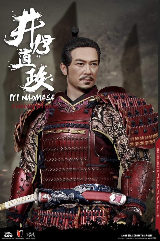 COOMODEL 1/6 Scale Figure SE028 Imperial Series Red Demon Ii Naomasa Standard Edition Samurai Warlord Sengoku Period
