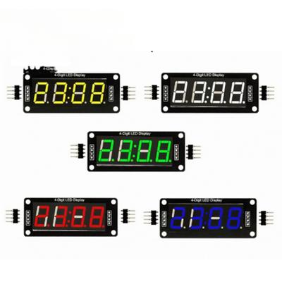 TM1637 0.56Four-Digit Seven-Segment Digital Clock Module With Clock Function Digital Display