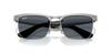 Occhiali da sole 0RB3875 WAYFARER DELUXE SABBIATO GUNMETAL SU GUNMETAL BLU Polarizzati [Ray-Ban] 029/R553