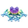 1 Stück Küchen- und Heimdekoration, 3D-gedruckte Frosch-Simulation, bewegliche Gelenke, kreatives Modell, lustiges Tier-Schreibtischspielzeug