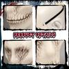 Scary Slenderman Smile Mask Creepy Ghostface Demon Mask Halloween Cosplay Latex Carnival Props Mask For Face Fantasy