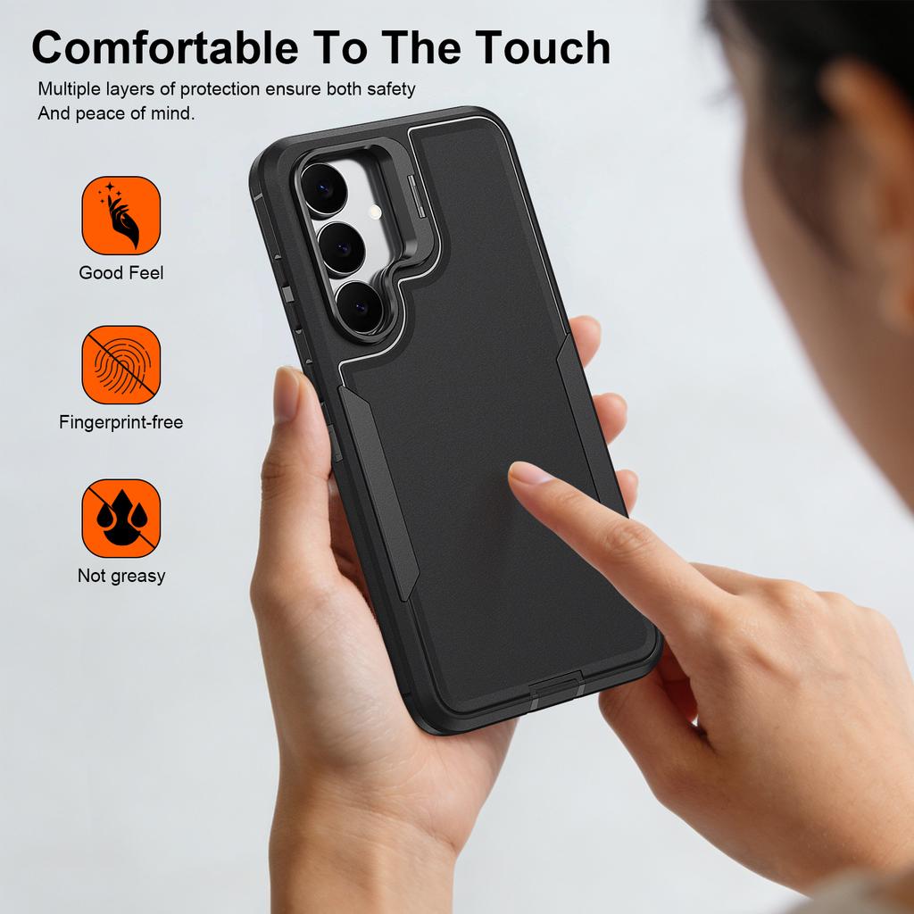 Accessories Stand Case for Samsung Galaxy S26 Ultra S25 FE S24 S26 Plus A57 5G A56 A16 A26 A36 A17 A37 Cell Phone Cover