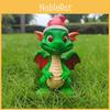 Charming Cute Dragon Resin Ornament For Christmas Home Decor And Garden Display