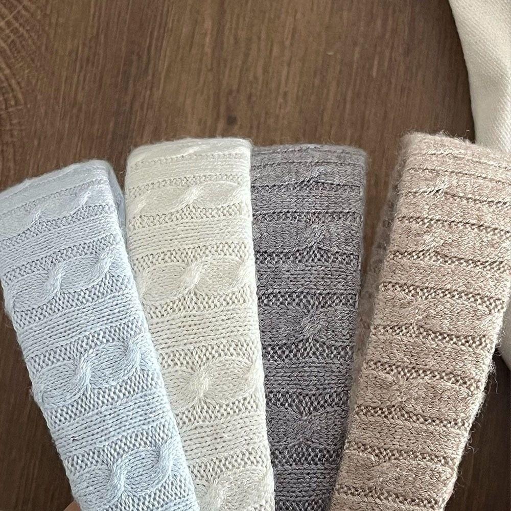 Soft Cable Knit Headband Knitting Construction Hair Hoop Accessories Hair Accessories Use