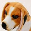 Simulation Standing Dog Plush Doll Huge Soft Stuffed Animal Toy Kids Birthday Present Bedroom Decor Comfort Play Toy For Kids