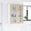 Hanging Cabinet Sonoma Oak Finish 80 x 31 x 100 cm Particleboard