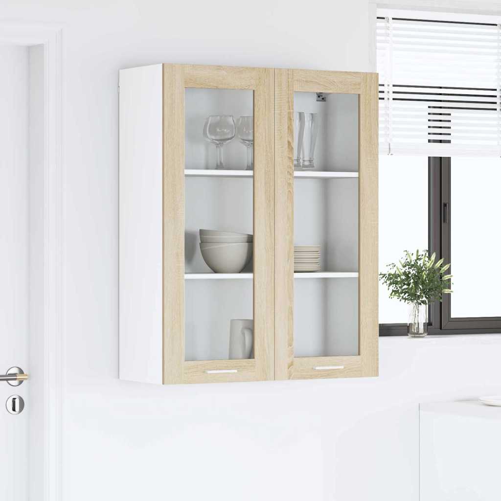 Hanging Cabinet Sonoma Oak Finish 80 x 31 x 100 cm Particleboard