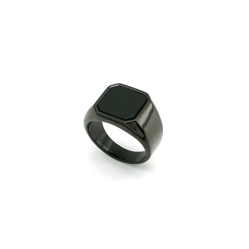 ring, personalized, retro and trendy men's ring, fashionable stone men's ring