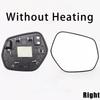 For Honda Vezel XRV XR-V 2015- Car Outer Rearview Side Mirror Lens Door Wing Rear View Mirrors Glass With Heating