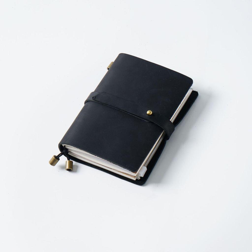Cross-border Leather Passport Holder & Retro Genuine Leather Notebook
