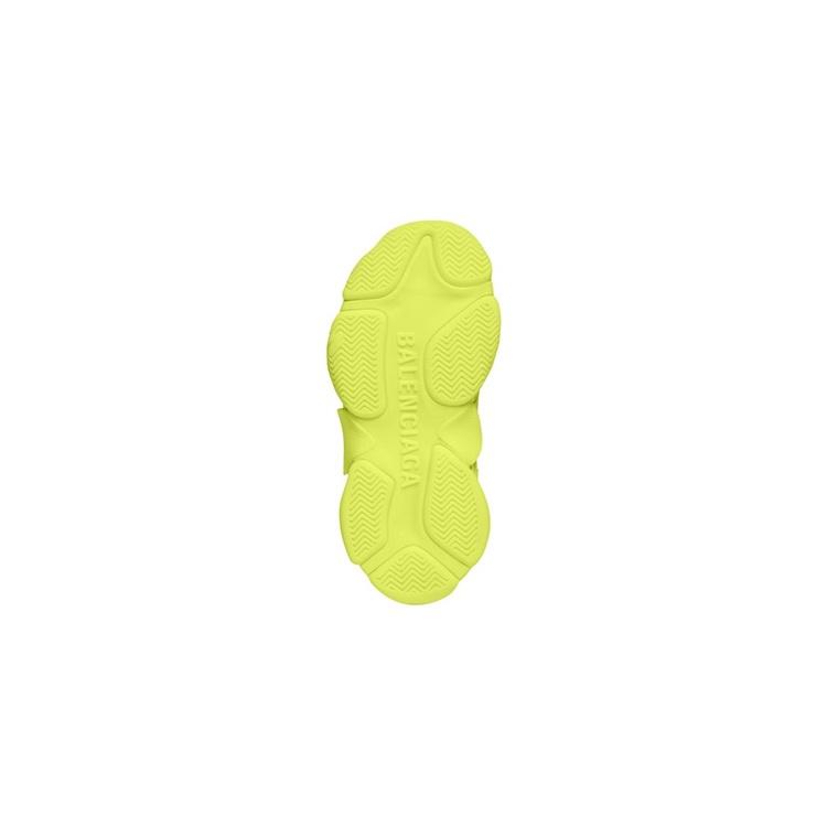 (PS) Balenciaga Triple S Sneakrs 'Fluo Yellow' Kids' 654251-W2CA5-7590